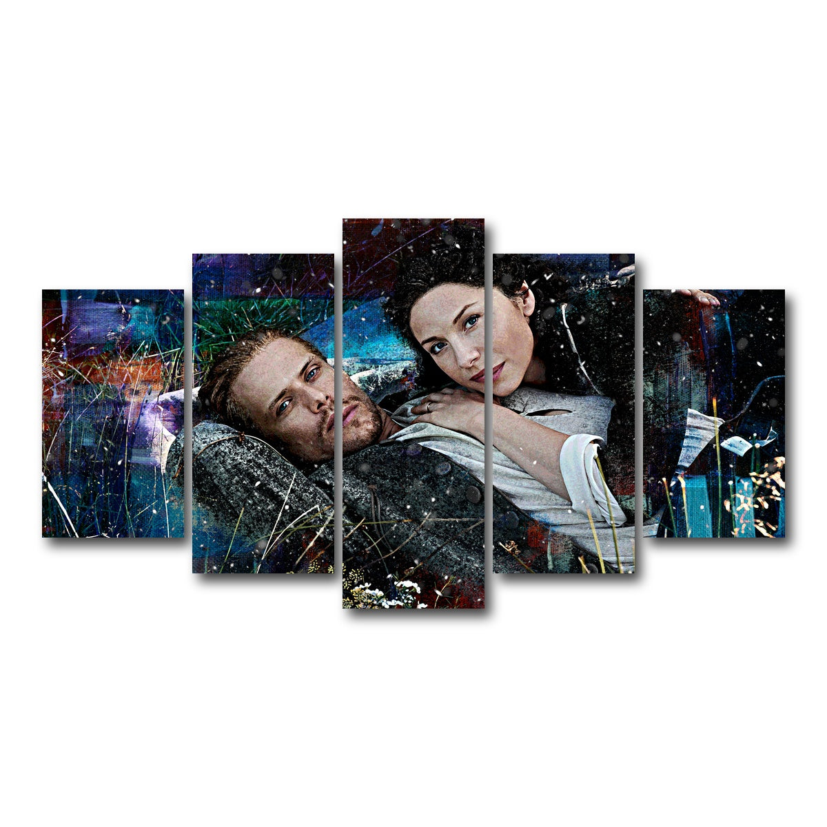 AUTO-MOCKUP WHITE | Outlander | 5 Piece | Gallery Wrap Canvas | group=5_normal