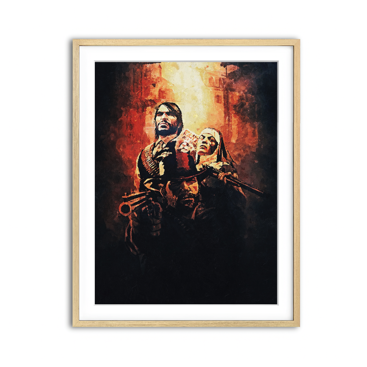 Framed Print 3x4 Natural