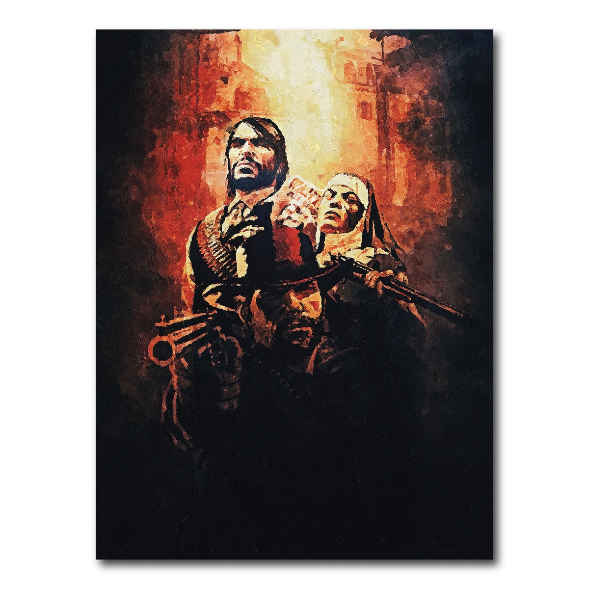 AUTO-MOCKUP WHITE | Outlaw for Life | 1 Piece | Gallery Wrap Canvas | group=3x4