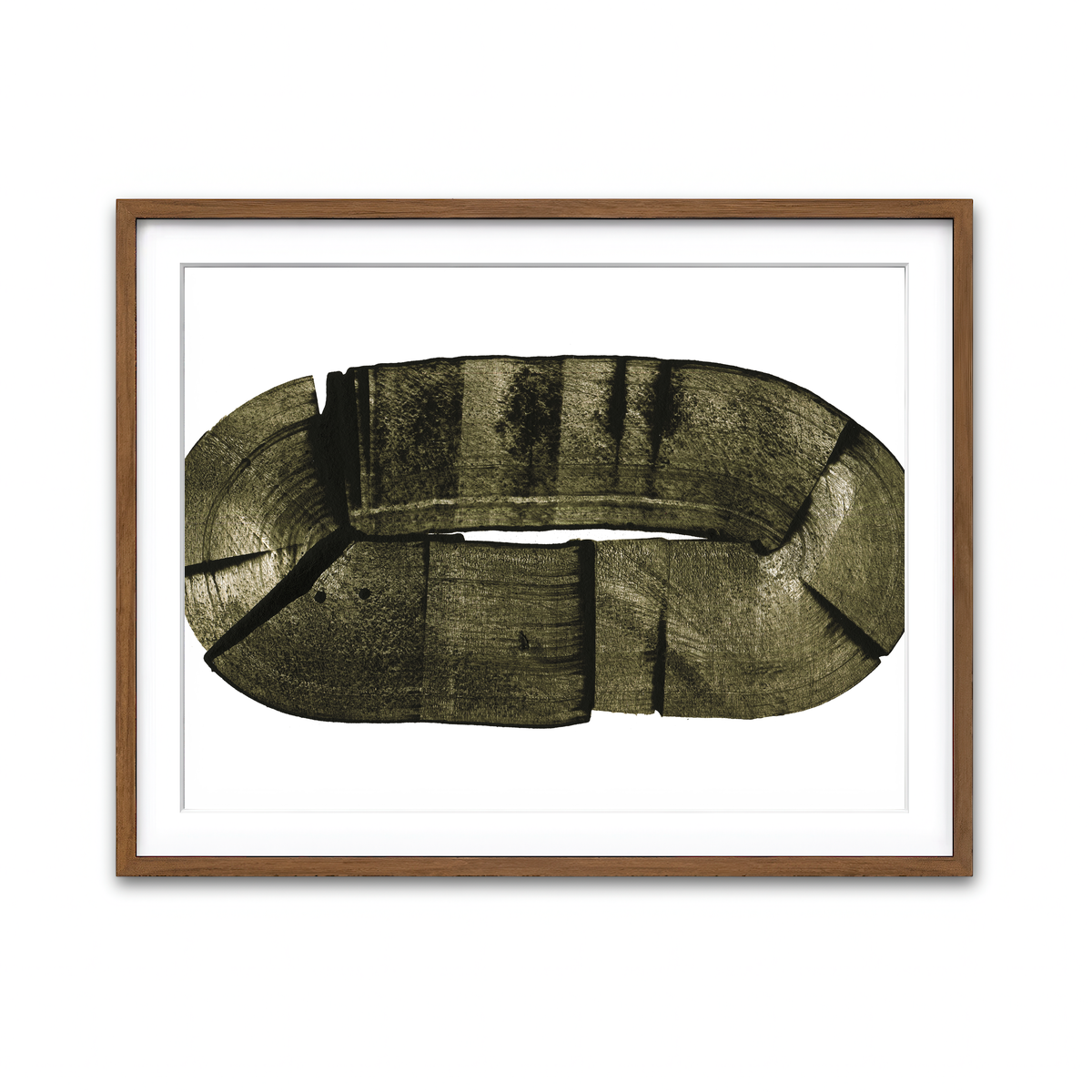 Framed Print 4x3 Walnut