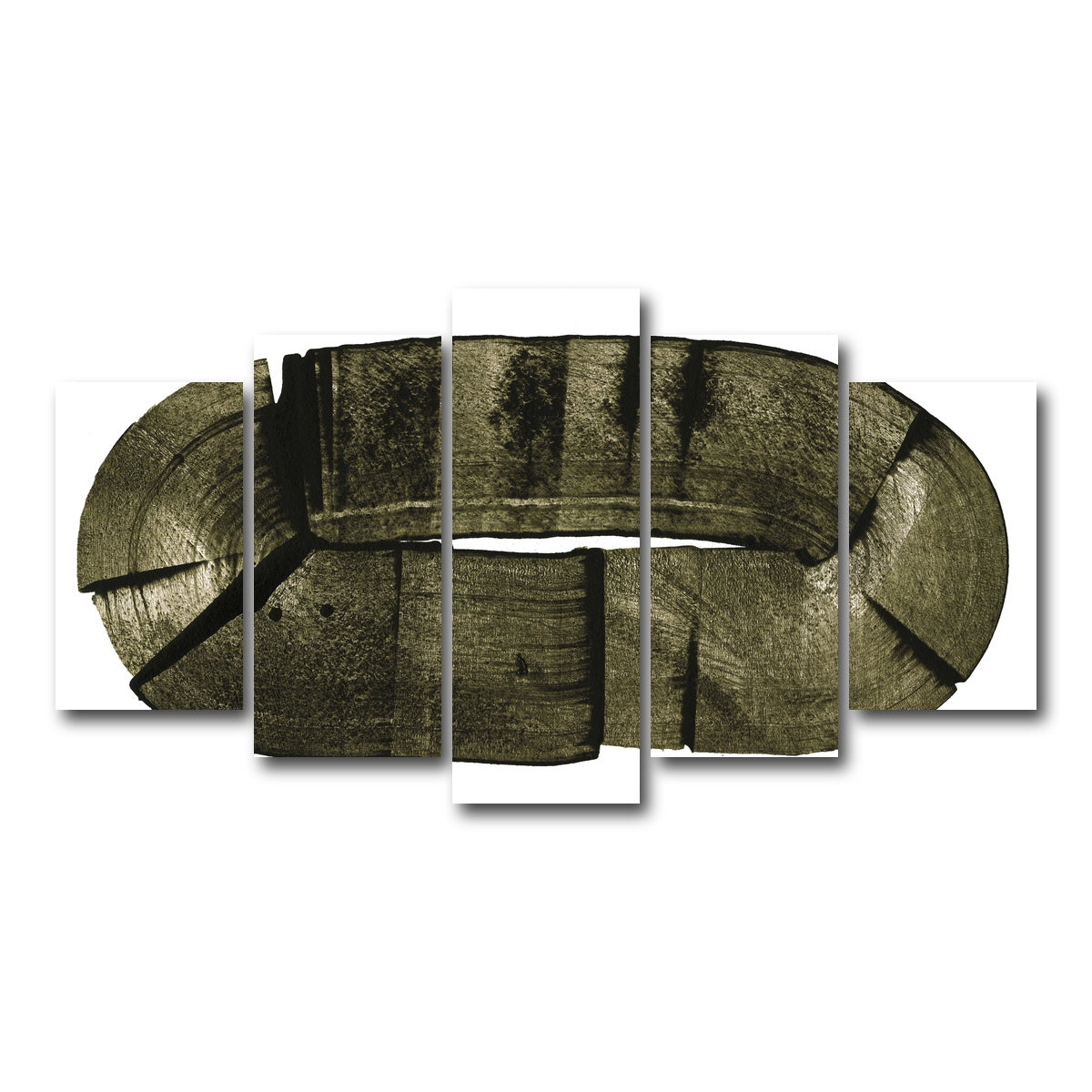 AUTO-MOCKUP WHITE | Oval lumber | 5 Piece | Gallery Wrap Canvas | group=5_normal