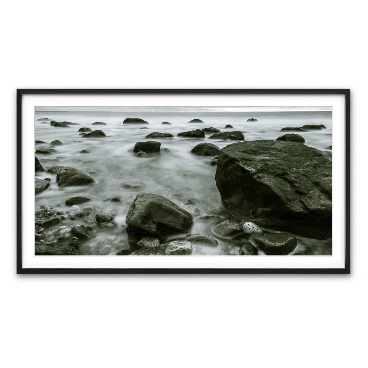 Framed Print 2x1 Black