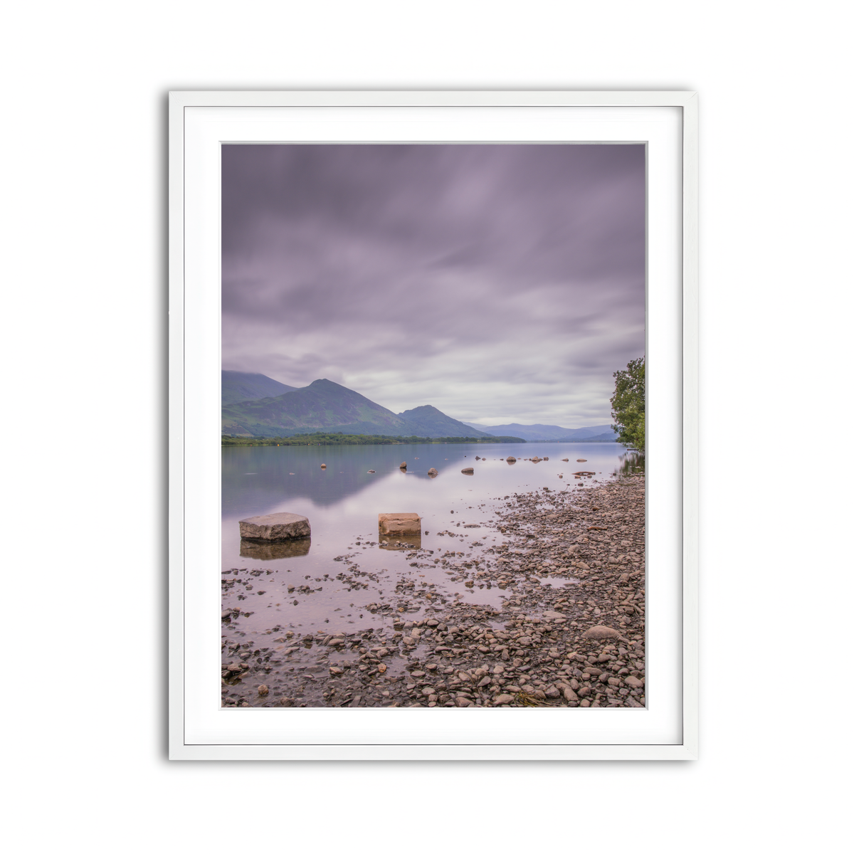 Framed Print 3x4 White