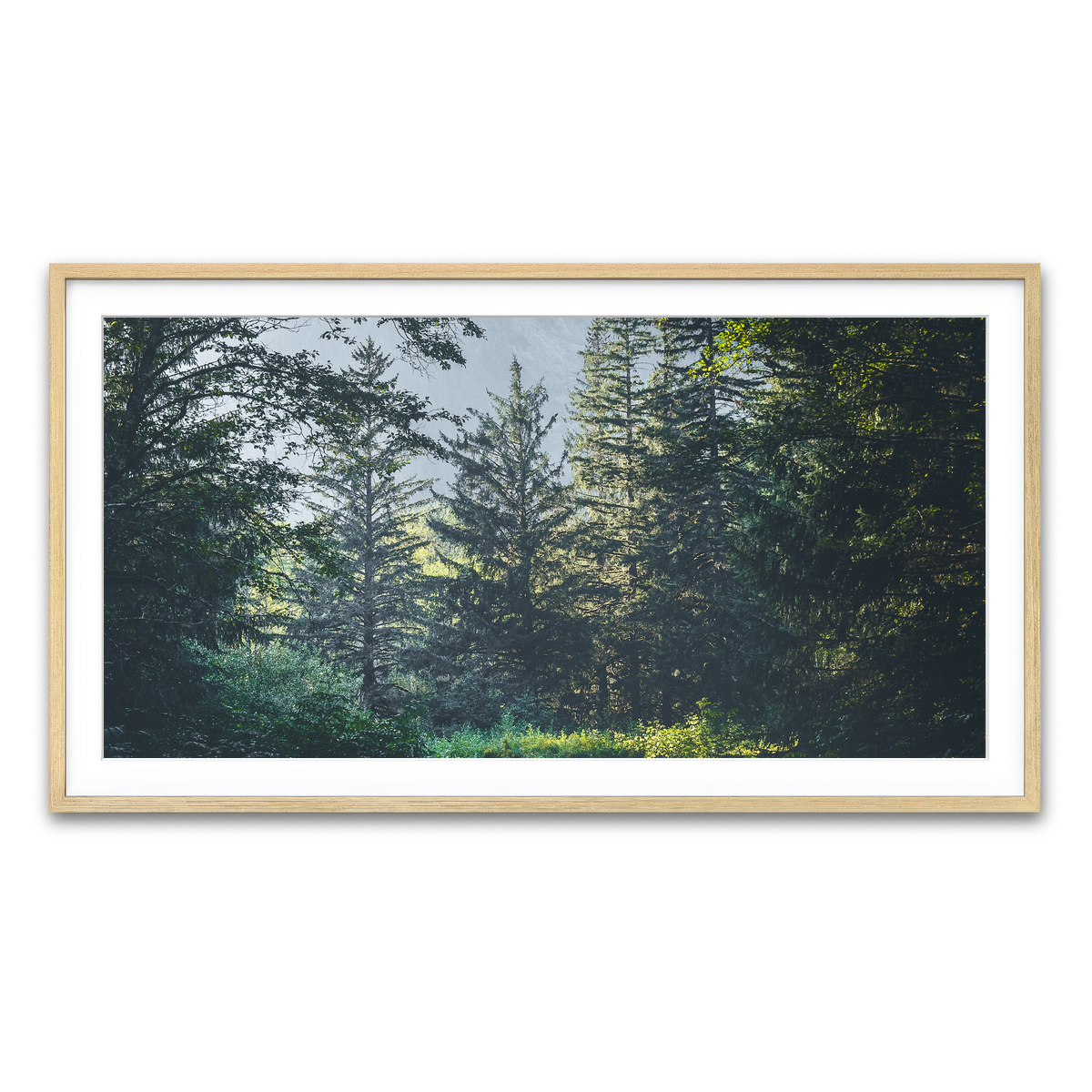 Framed Print 2x1 Natural
