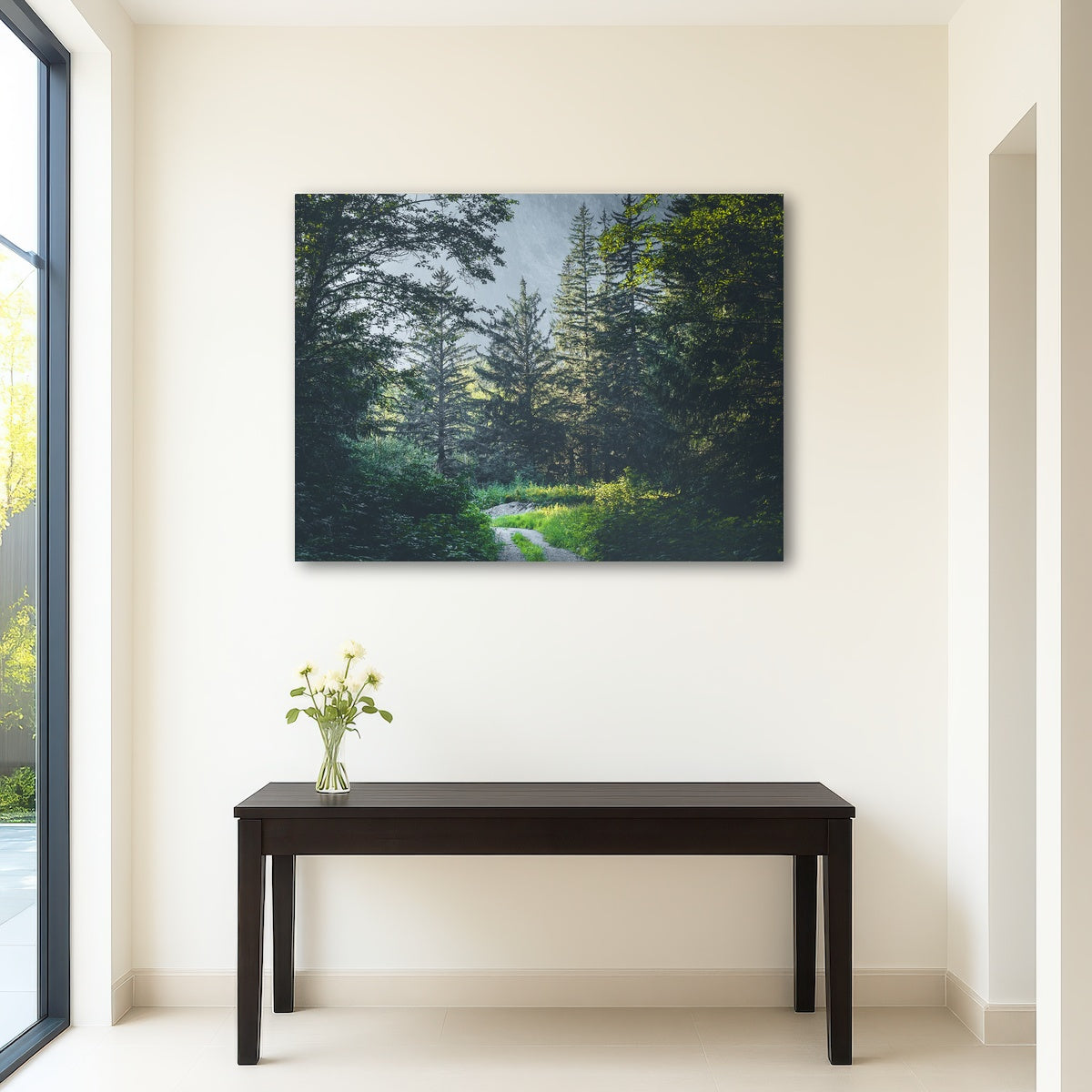 AUTO-MOCKUP ROOM | Overgrown Forest Path