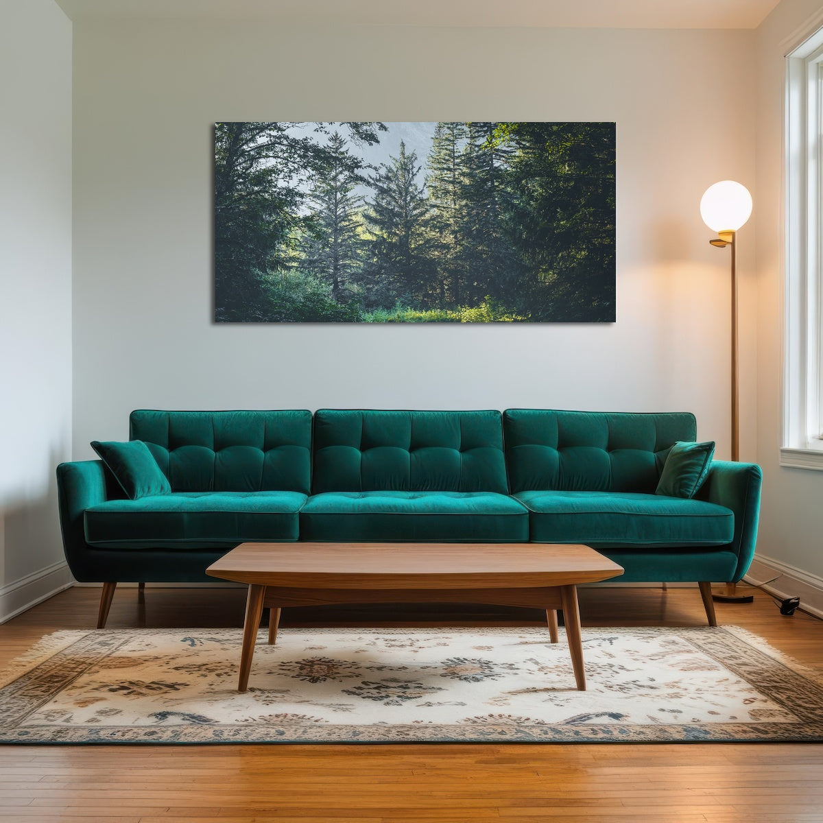 AUTO-MOCKUP ROOM | Overgrown Forest Path