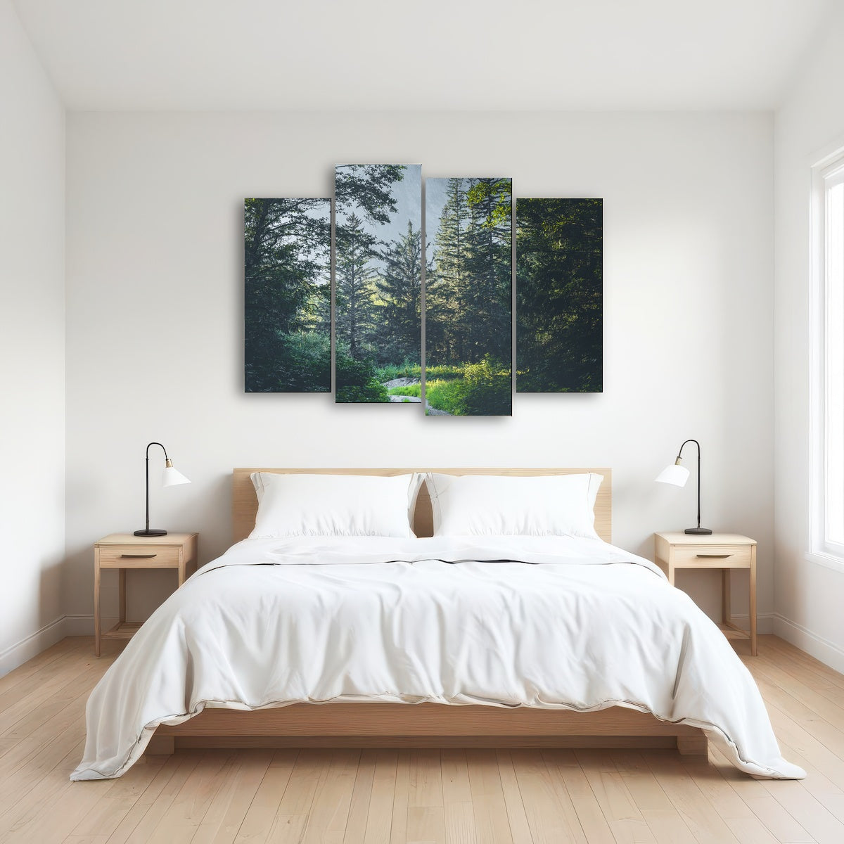 AUTO-MOCKUP ROOM | Overgrown Forest Path