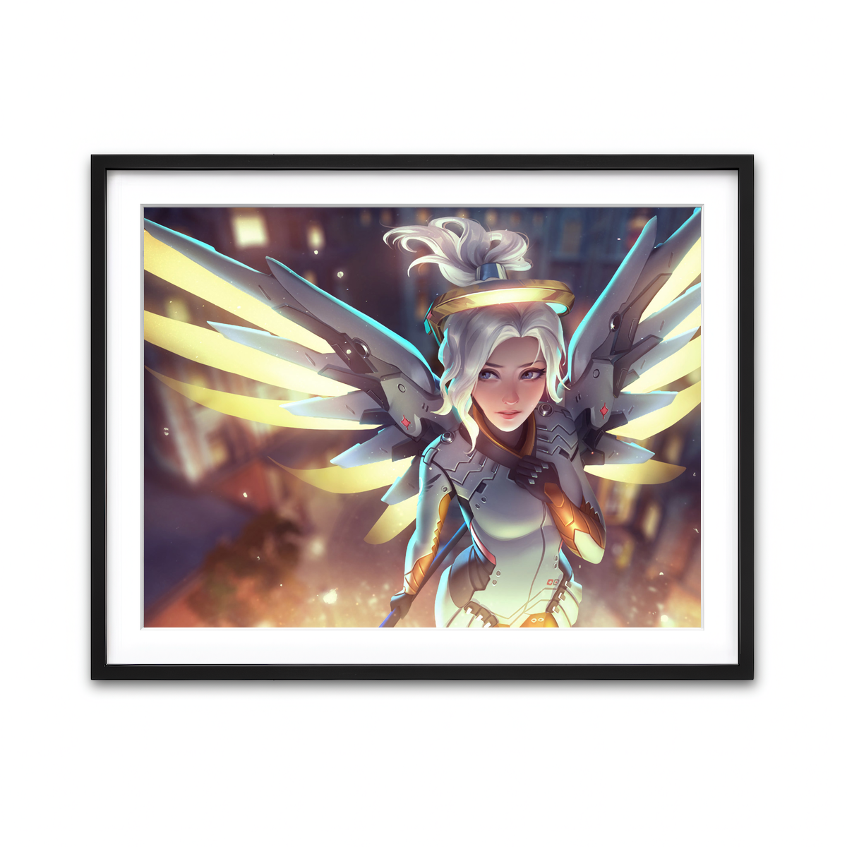 Framed Print 4x3 Black