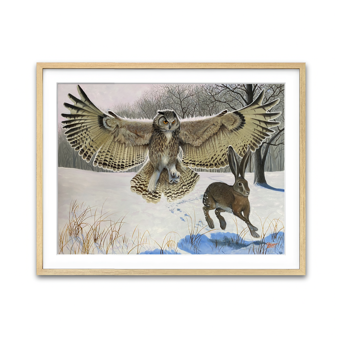 Framed Print 4x3 Natural