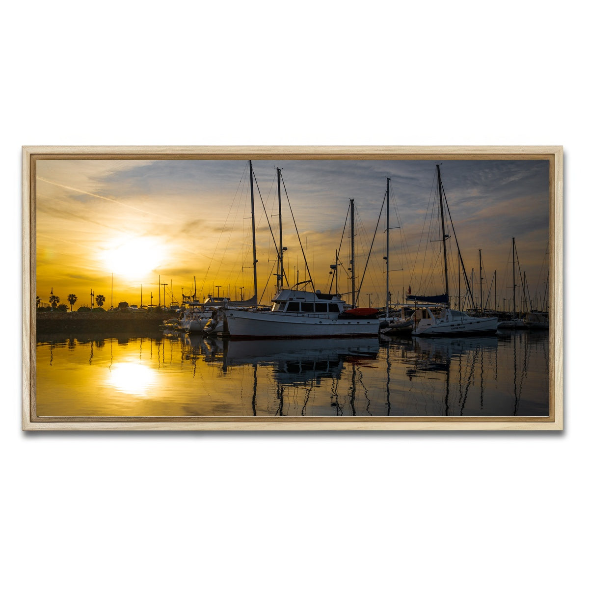 AUTO-MOCKUP WHITE | Oxnard CA | 1 Piece | Natural Framed Canvas | group=2x1