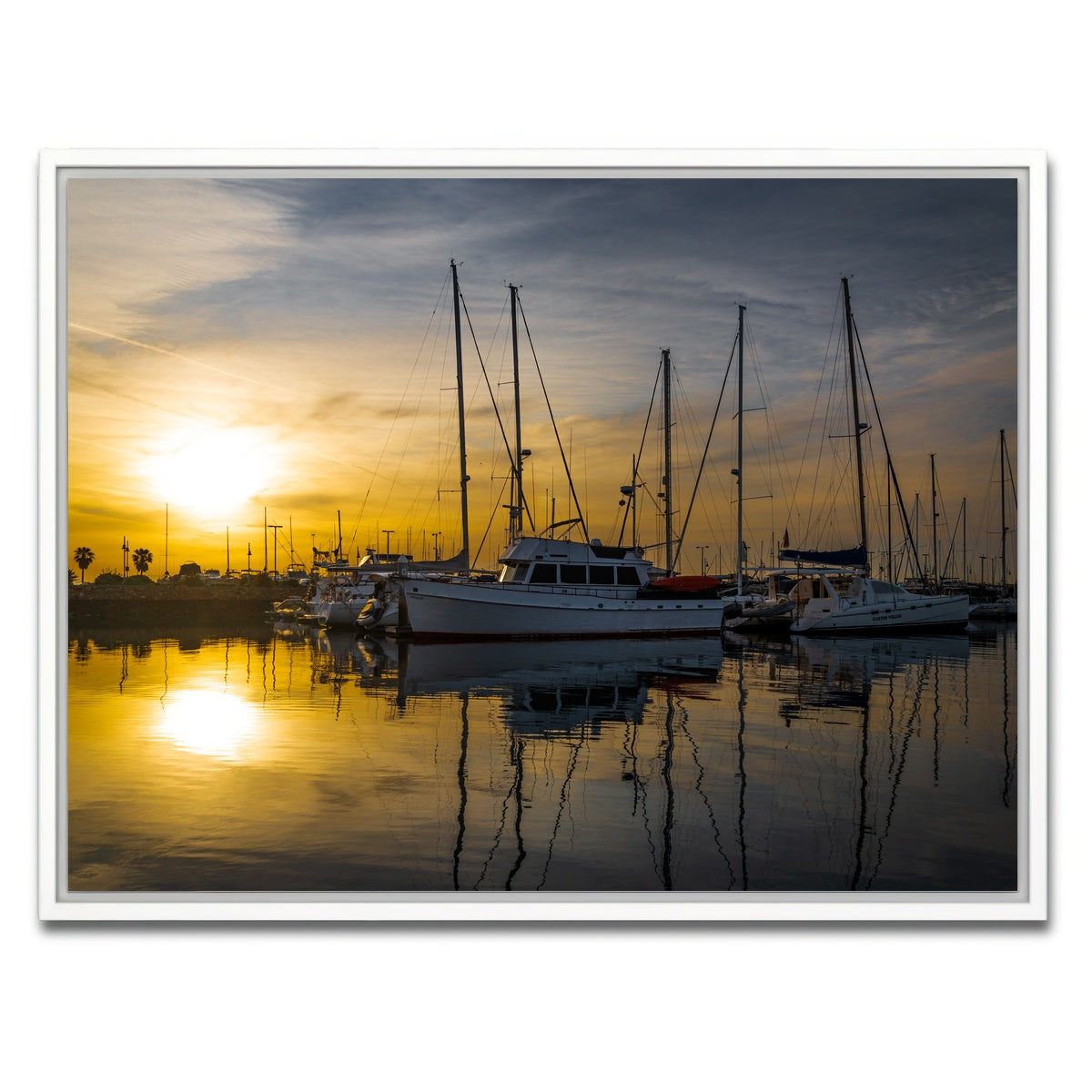 AUTO-MOCKUP WHITE | Oxnard CA | 1 Piece | White Framed Canvas | group=4x3