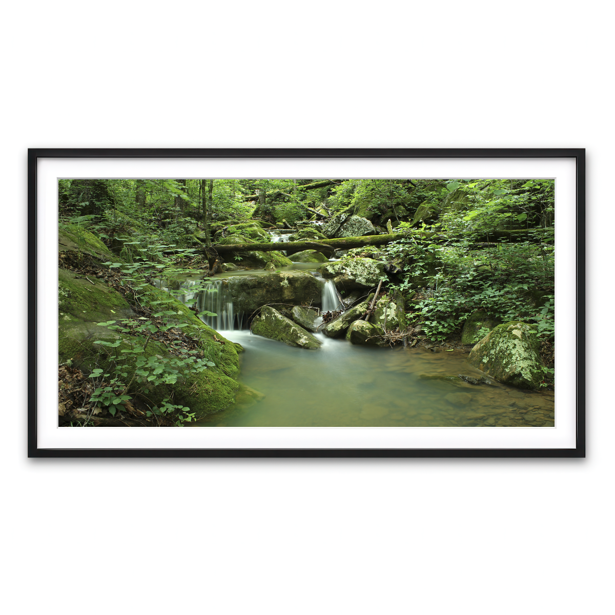 Framed Print 2x1 Black