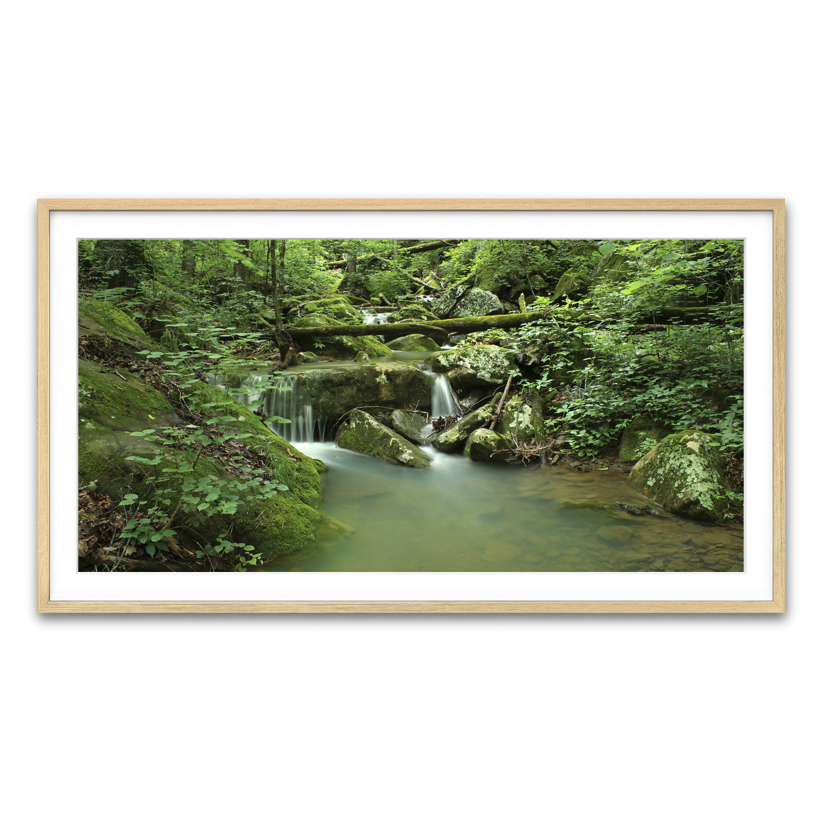 Framed Print 2x1 Natural