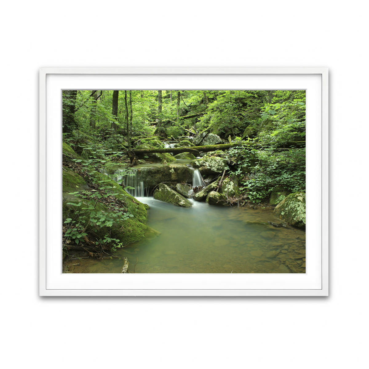 Framed Print 4x3 White