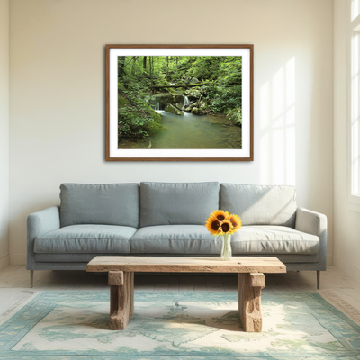 AUTO-MOCKUP ROOM | Ozark National Forest Wall Art