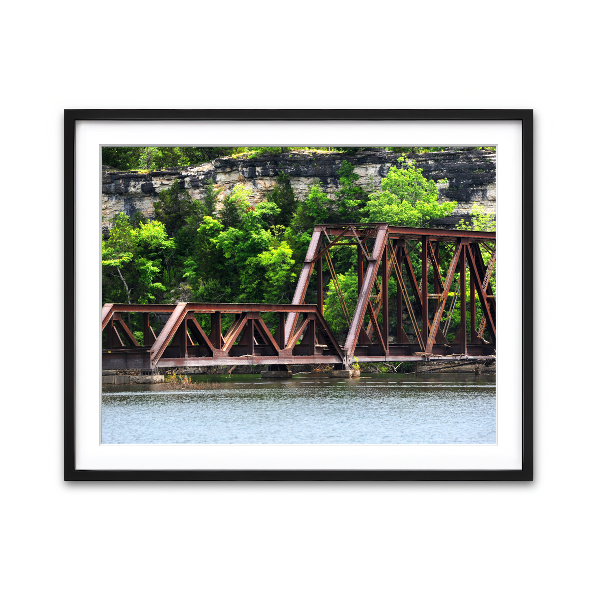 Framed Print 4x3 Black