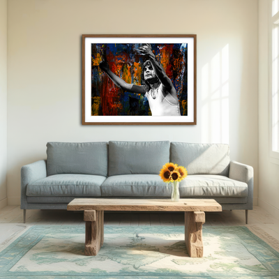 AUTO-MOCKUP ROOM | Ozzy Abstract Wall Art