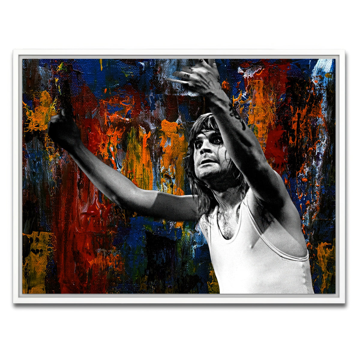 AUTO-MOCKUP WHITE | Ozzy Abstract | 1 Piece | White Framed Canvas | group=4x3