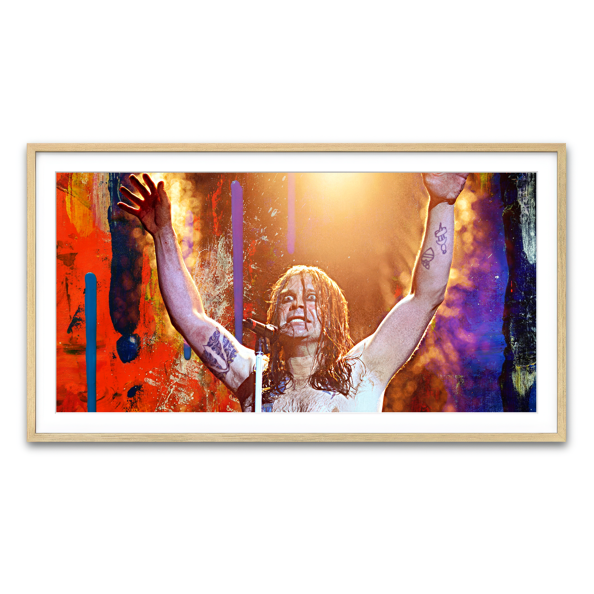 Framed Print 2x1 Natural