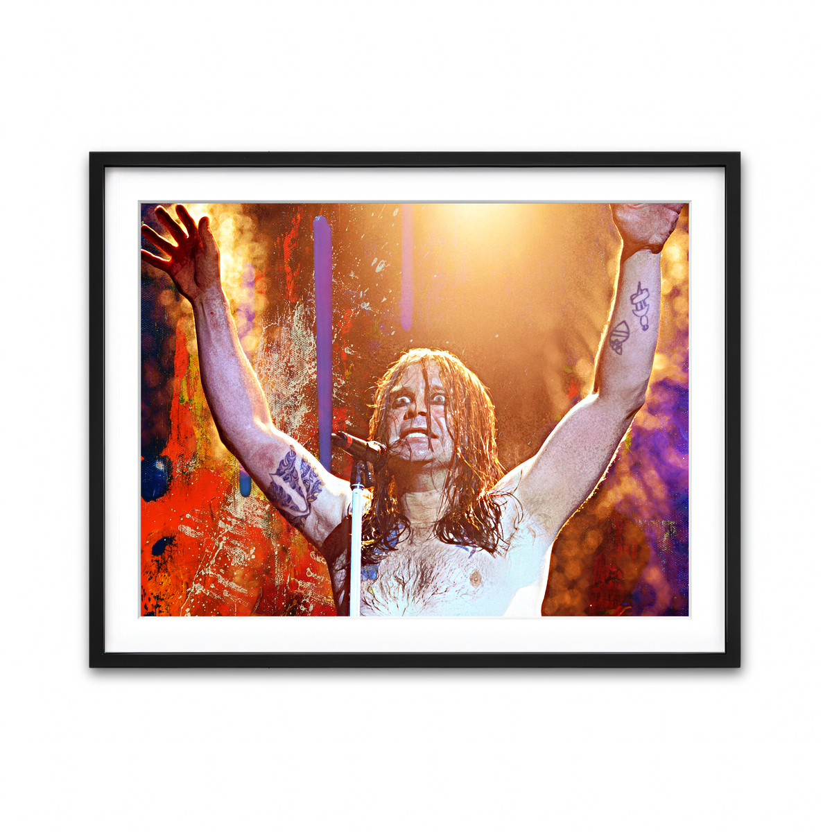 Framed Print 4x3 Black