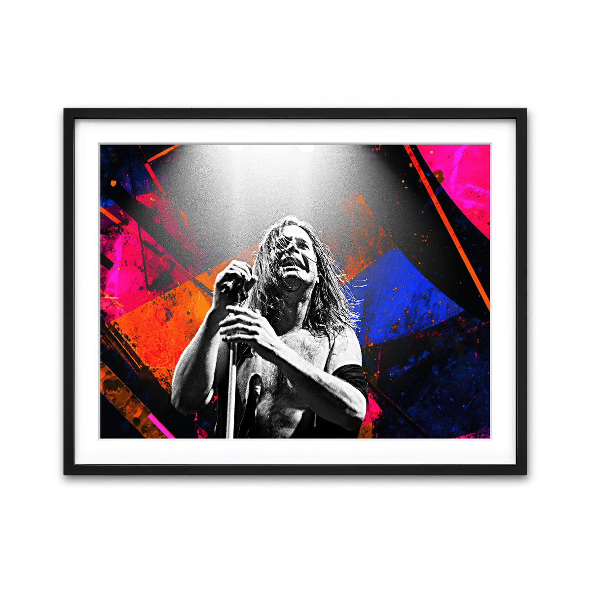 Framed Print 4x3 Black