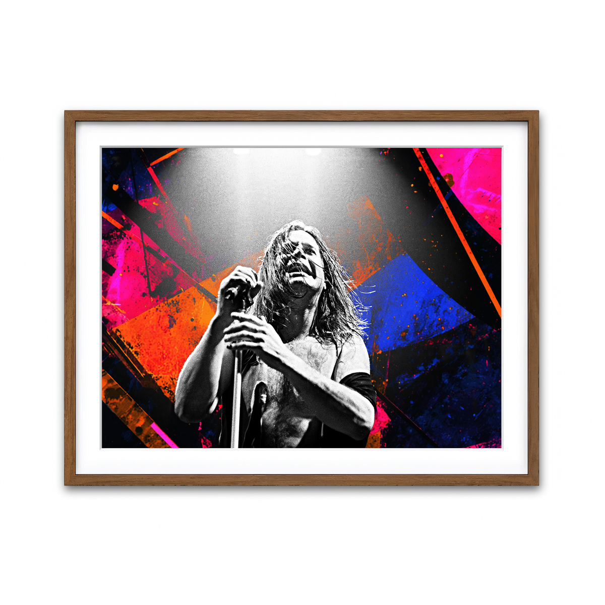 Framed Print 4x3 Walnut