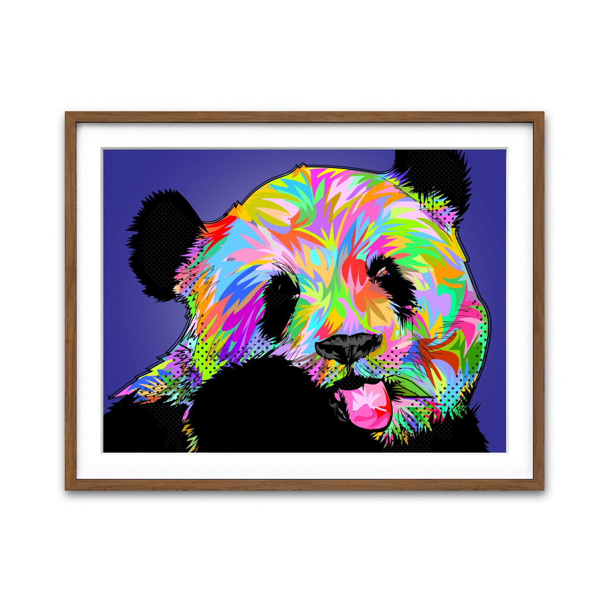 Framed Print 4x3 Walnut