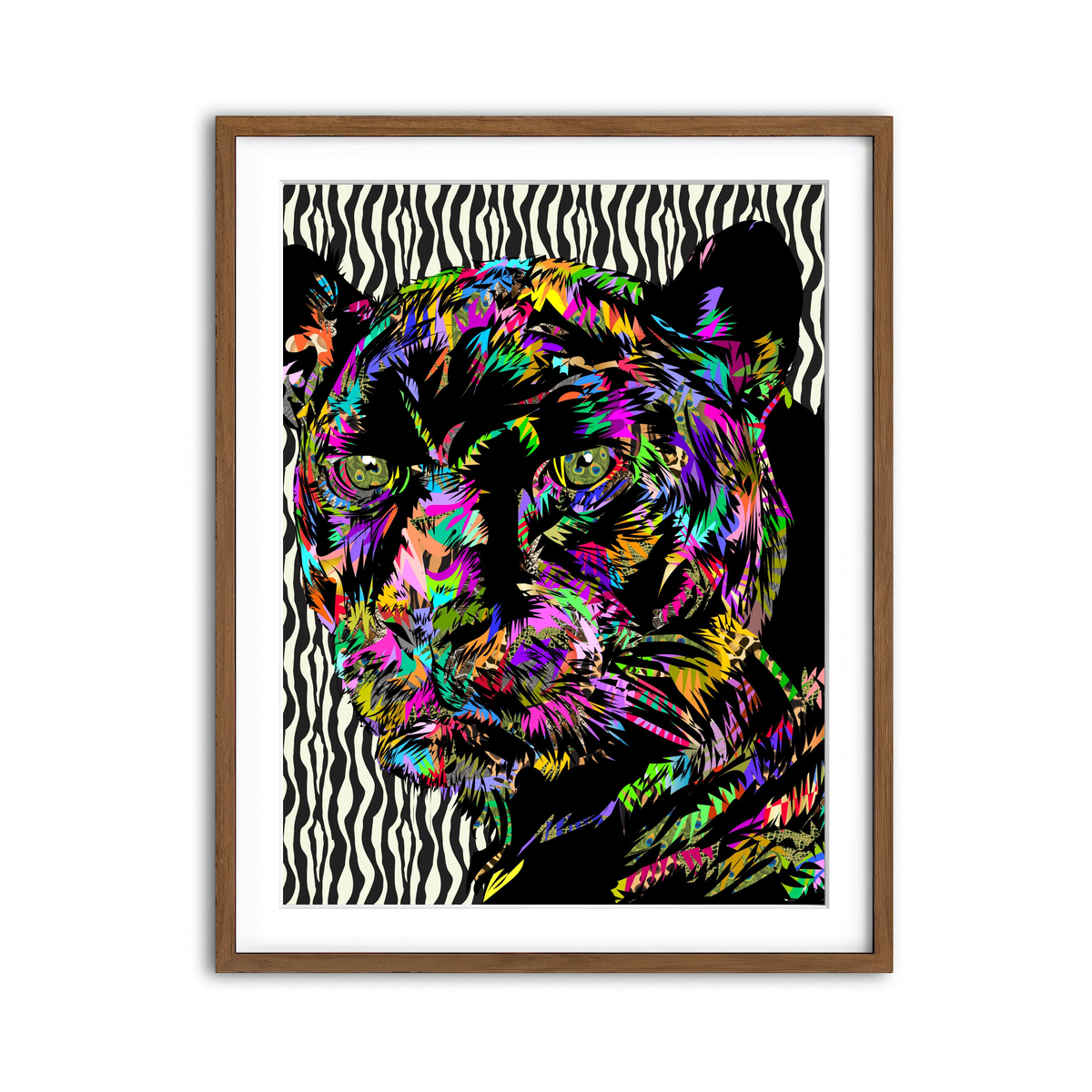 Framed Print 3x4 Walnut