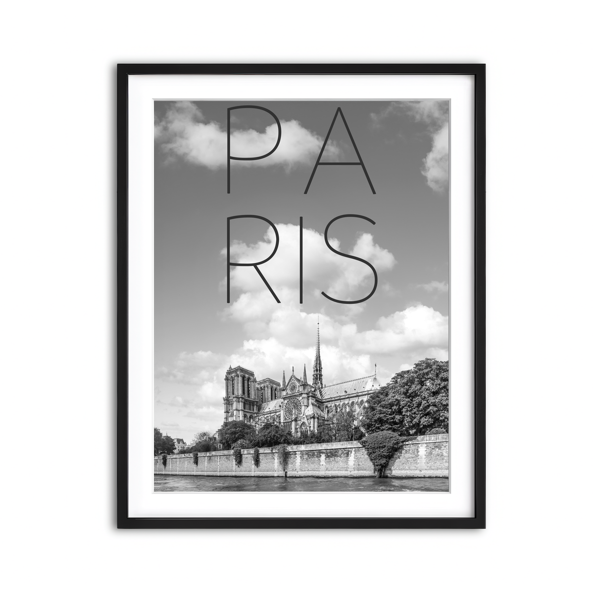 Framed Print 3x4 Black