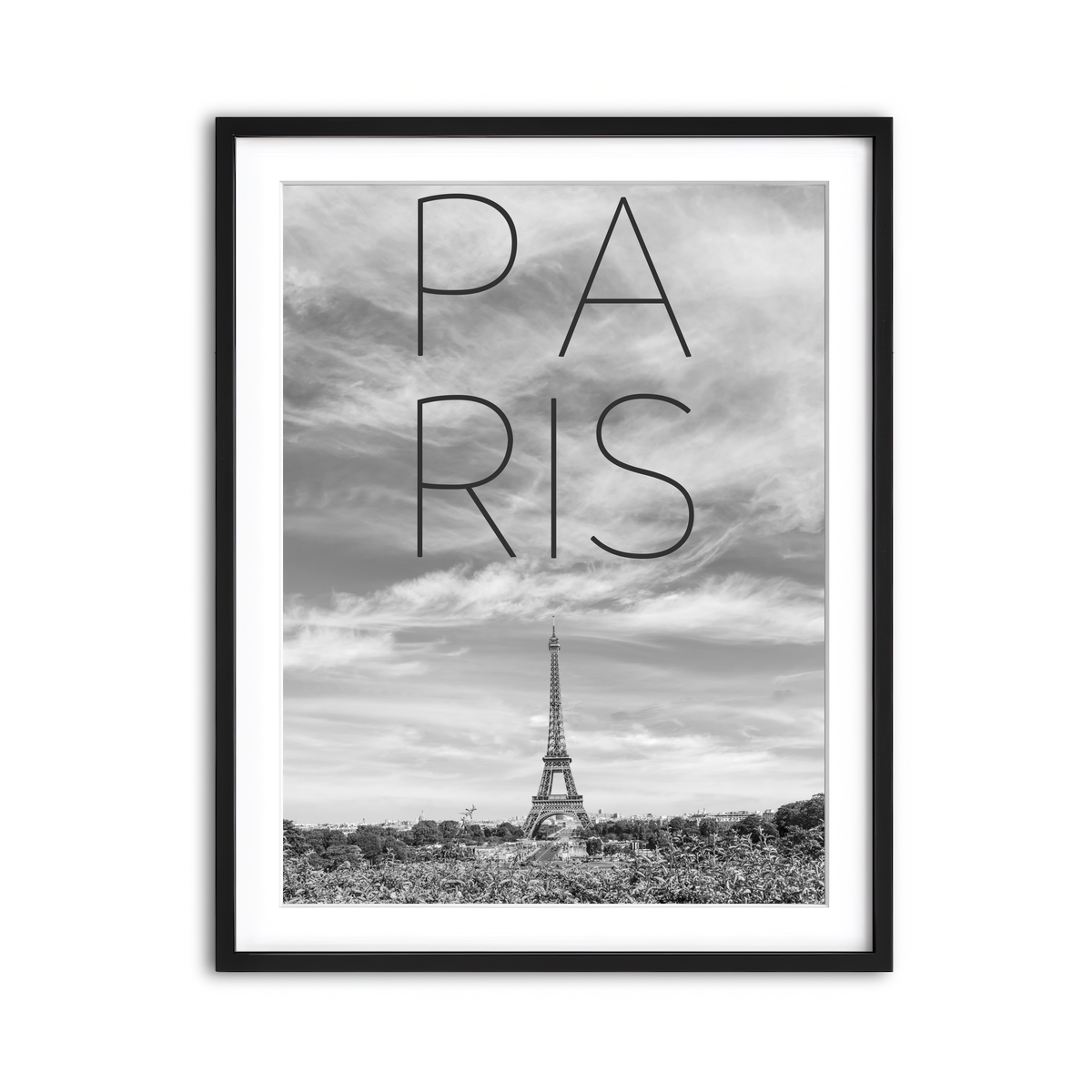 Framed Print 3x4 Black