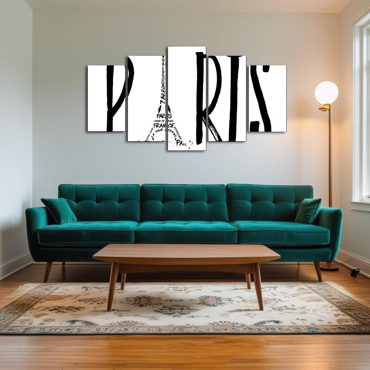 AUTO-MOCKUP ROOM | PARIS Typography