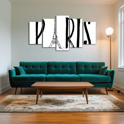 AUTO-MOCKUP ROOM | PARIS Typography