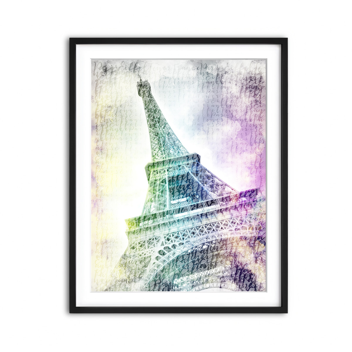 Framed Print 3x4 Black