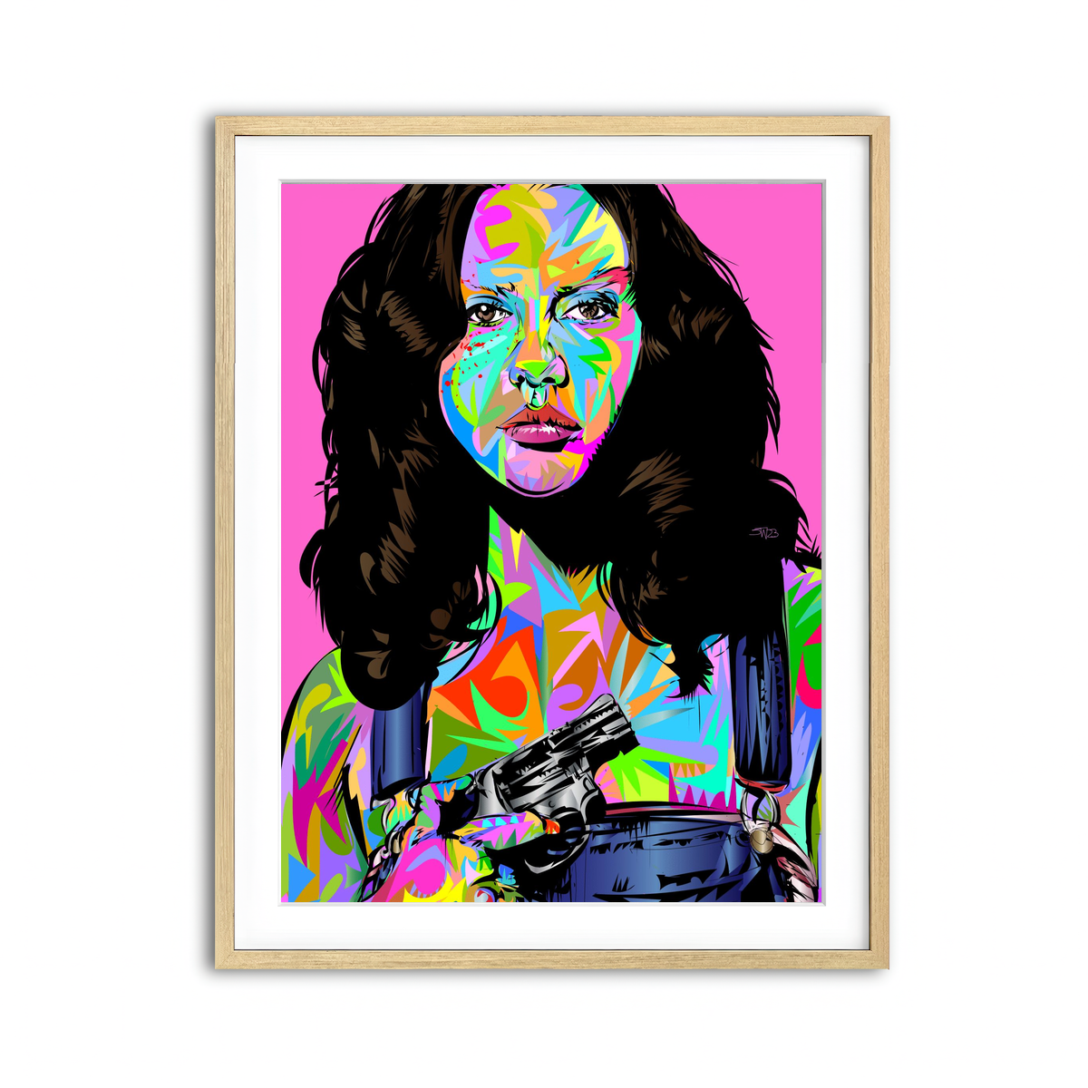 Framed Print 3x4 Natural