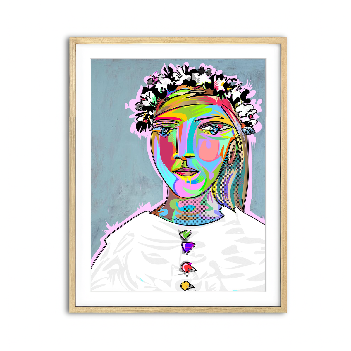 Framed Print 3x4 Natural