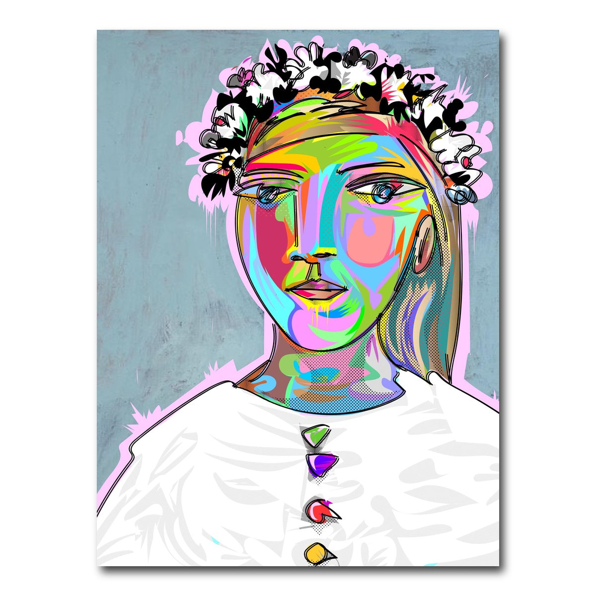 AUTO-MOCKUP WHITE | PICASSO | 1 Piece | Gallery Wrap Canvas | group=3x4