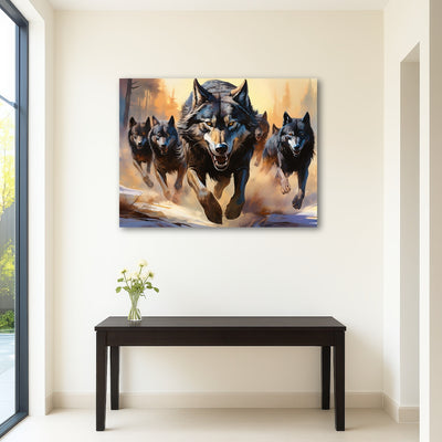 AUTO-MOCKUP ROOM | Pack of Wolves