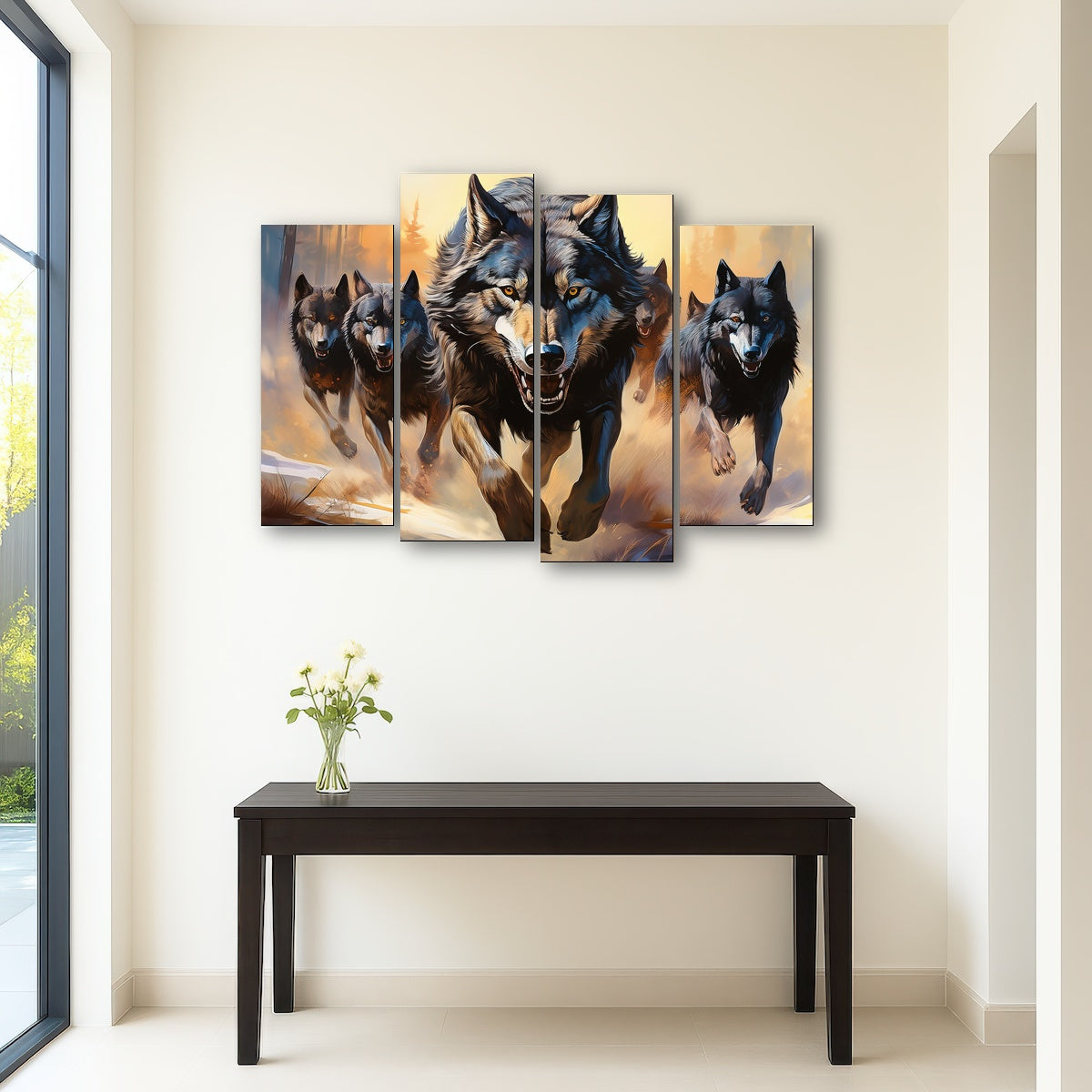 AUTO-MOCKUP ROOM | Pack of Wolves