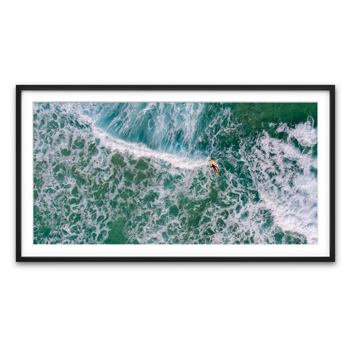 Framed Print 2x1 Black