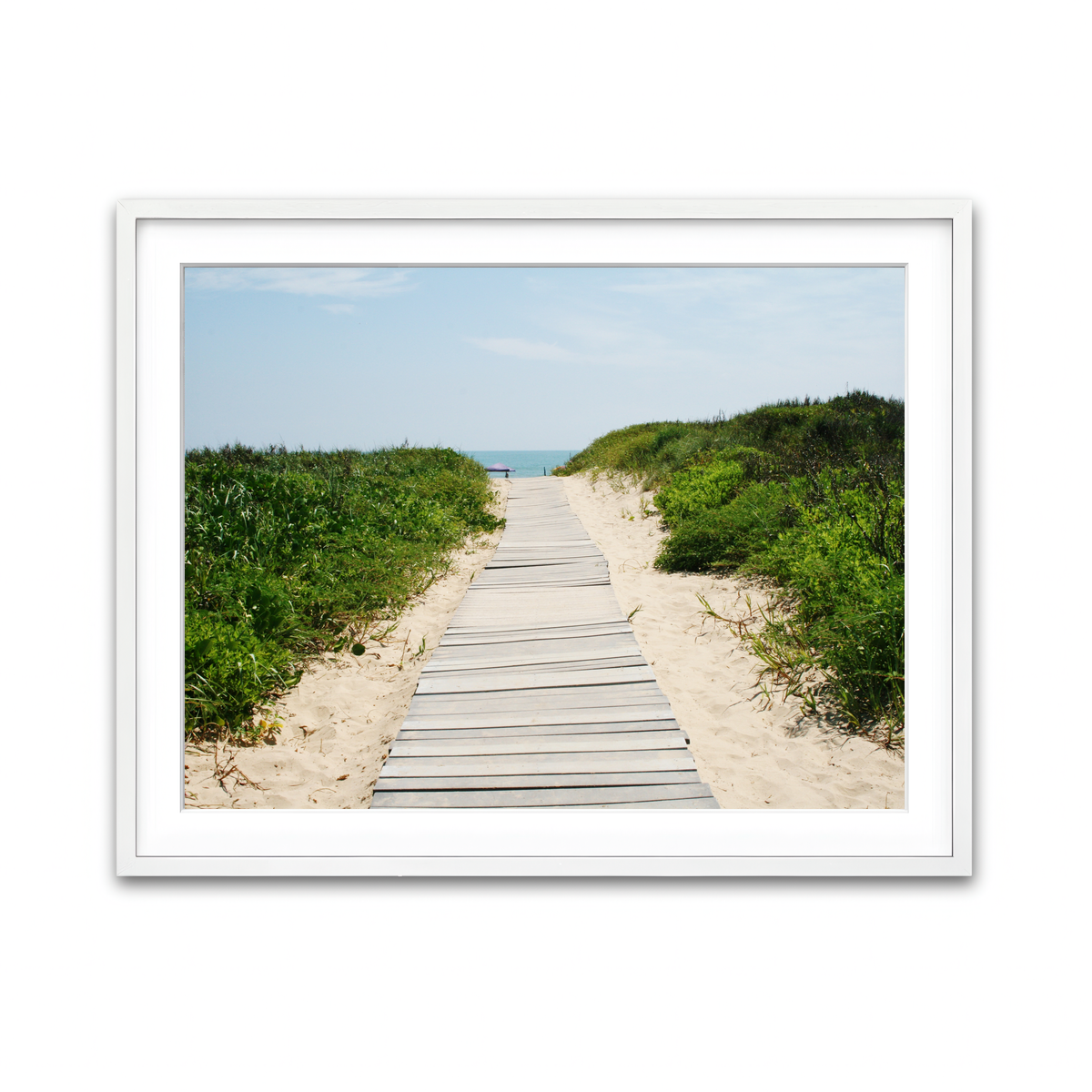 Framed Print 4x3 White