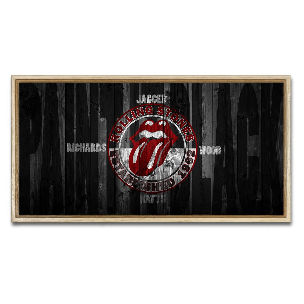 AUTO-MOCKUP WHITE | Paint It Black | 1 Piece | Natural Framed Canvas | group=2x1