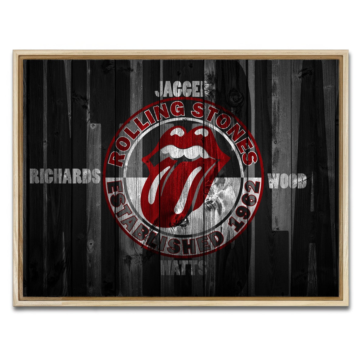 AUTO-MOCKUP WHITE | Paint It Black | 1 Piece | Natural Framed Canvas | group=4x3