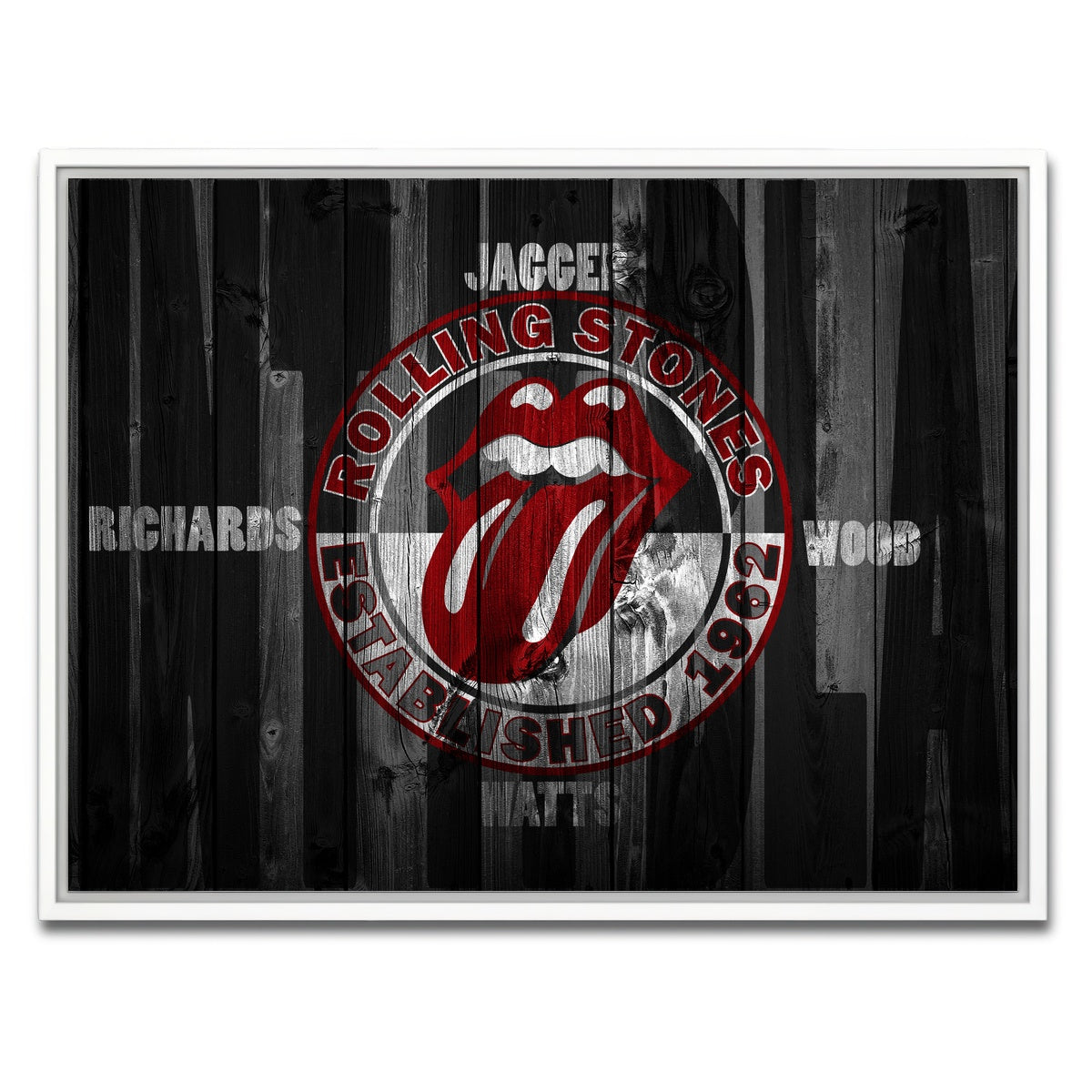 AUTO-MOCKUP WHITE | Paint It Black | 1 Piece | White Framed Canvas | group=4x3