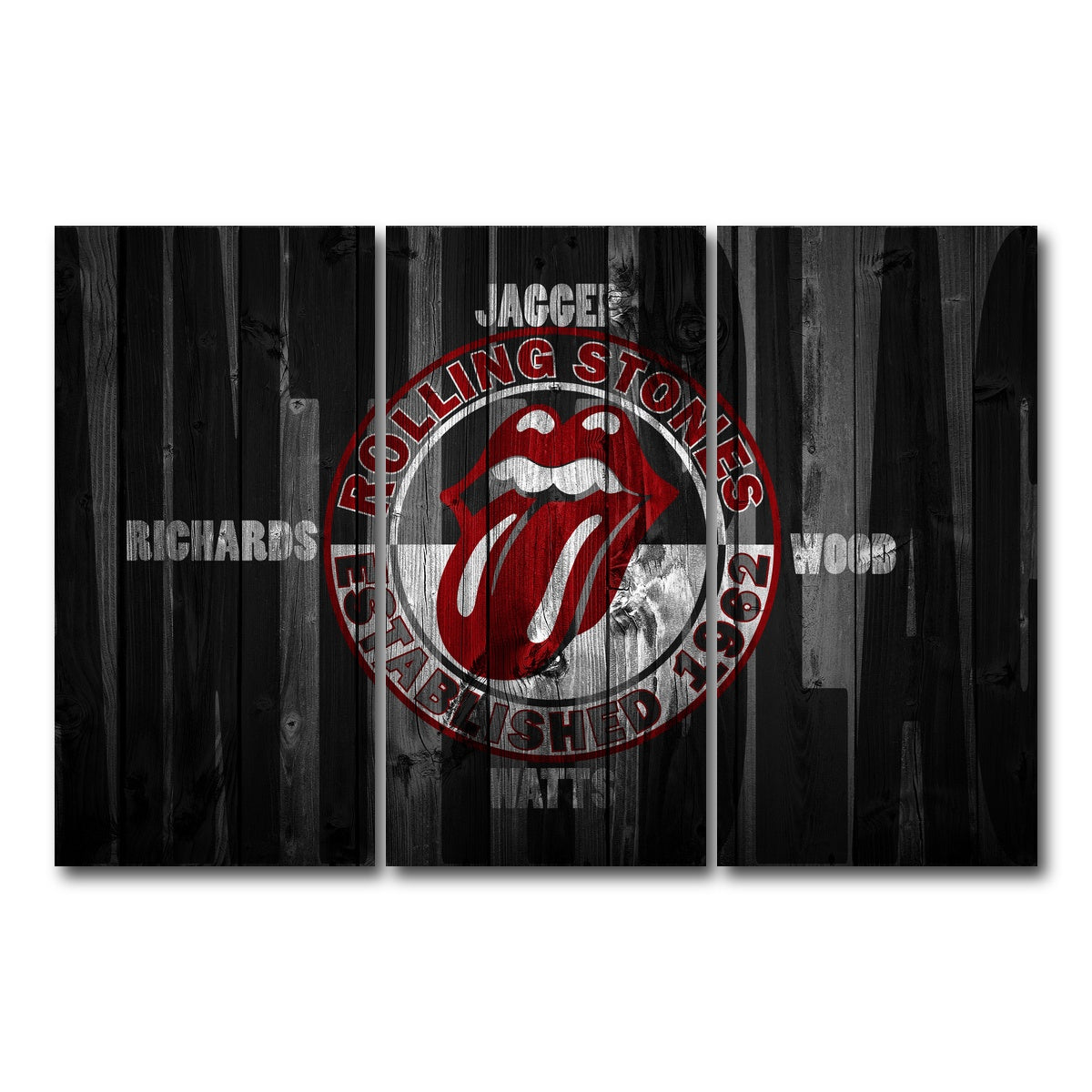 AUTO-MOCKUP WHITE | Paint It Black | 3 Piece | Gallery Wrap Canvas | group=12x24