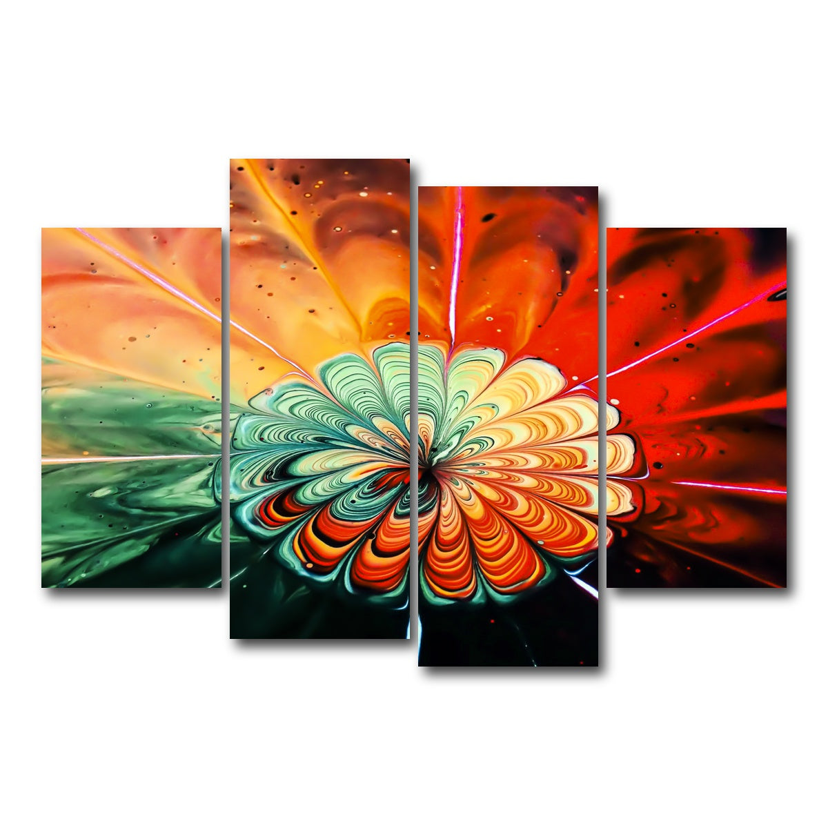 AUTO-MOCKUP WHITE | Paint | 4 Piece | Gallery Wrap Canvas | group=4_short