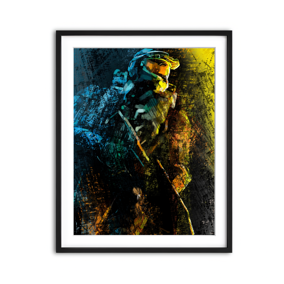 Framed Print 3x4 Black