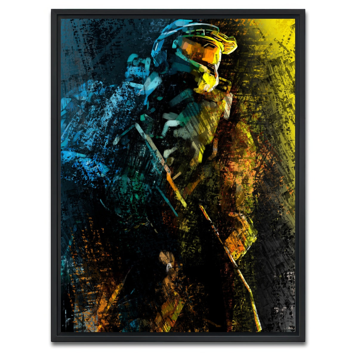 AUTO-MOCKUP WHITE | Painted Chief | 1 Piece | Black Framed Canvas | group=3x4