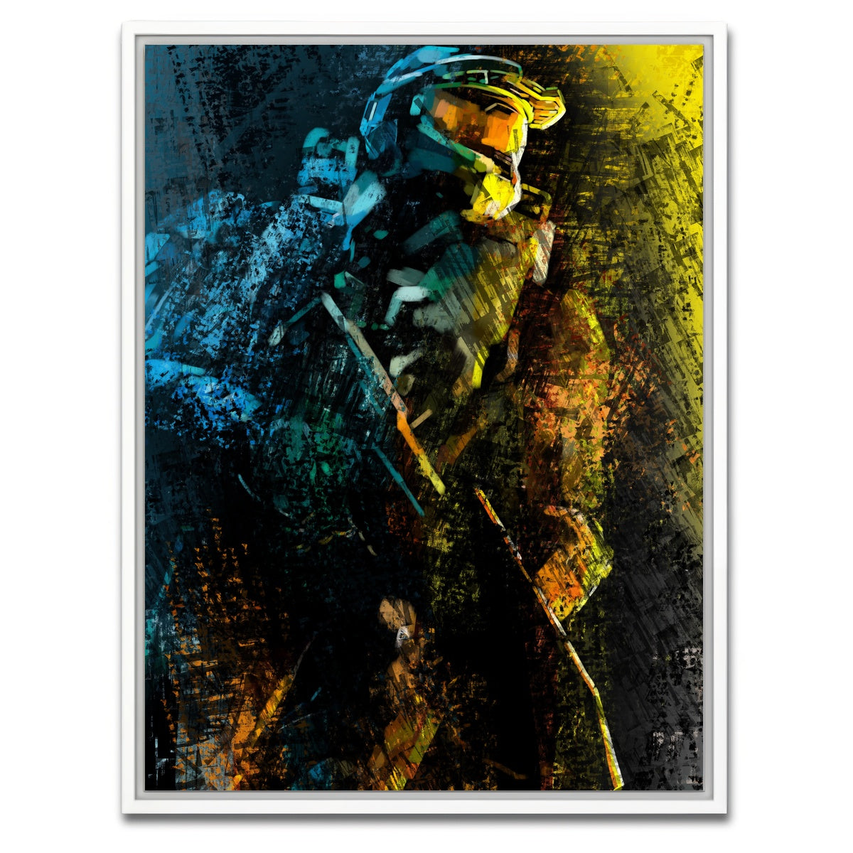 AUTO-MOCKUP WHITE | Painted Chief | 1 Piece | White Framed Canvas | group=3x4