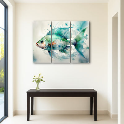 AUTO-MOCKUP ROOM | Painting Art of Salt Water Fish