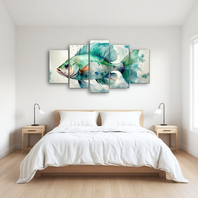 AUTO-MOCKUP ROOM | Painting Art of Salt Water Fish